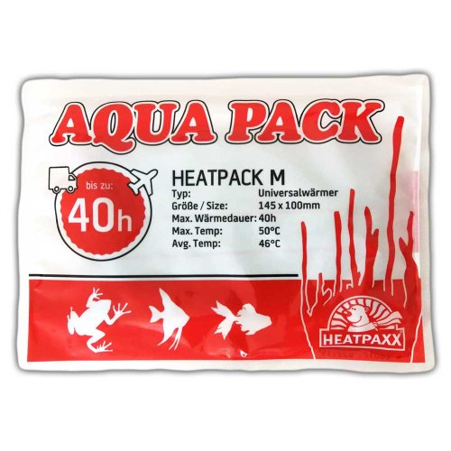 40 Stunden- Aquapack / HeatPack / Wärmekissen  für den Versand von lebenden Tieren und Pflanzen